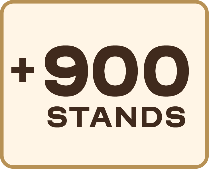+900 Stands